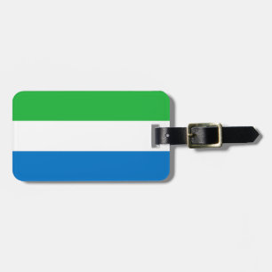 Flag of Sierra Leone Luggage Tag