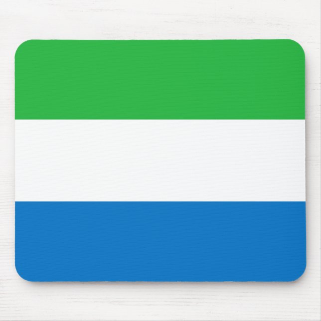 Flag of Sierra Leone Mouse Pad (Front)