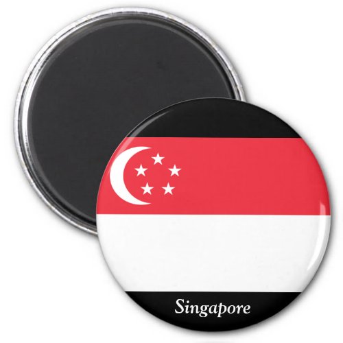 Flag of Singapore Magnet