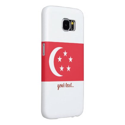 Flag of Singapore Samsung Galaxy S6 Case