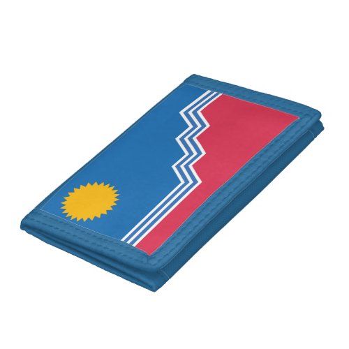 Flag of Sioux Falls South Dakota Trifold Wallet