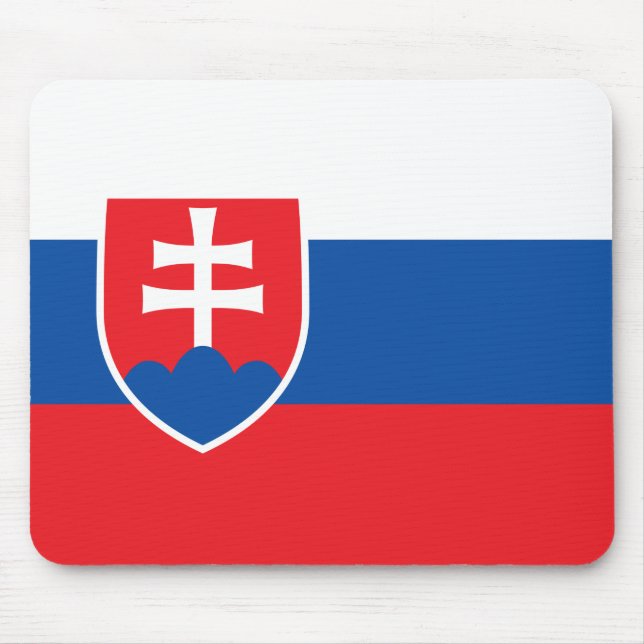Flag of Slovakia Mouse Pad (Front)