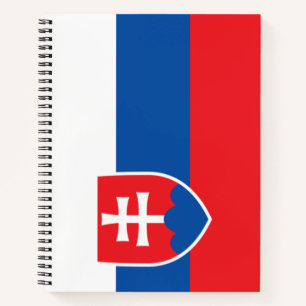Flag of Slovakia Notebook