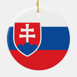 Flag of Slovakia Ornament