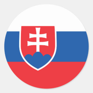 Flag of Slovakia Sticker