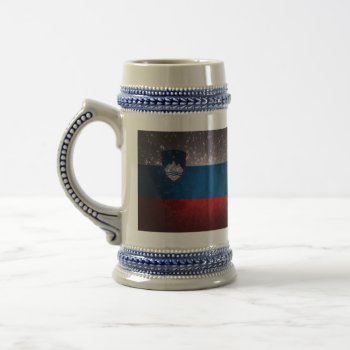 Flag Of Slovenia Beer Stein by FlagWare at Zazzle