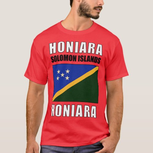 Flag of Solomon Islands T_Shirt