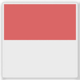 Flag of Solothurn district, Switzerland Sticker