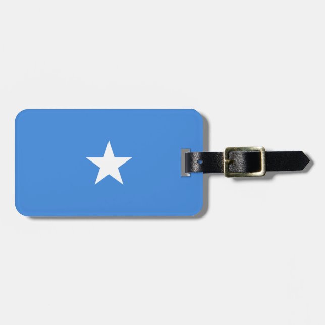 Flag of Somalia Easy ID Personal Luggage Tag (Front Horizontal)