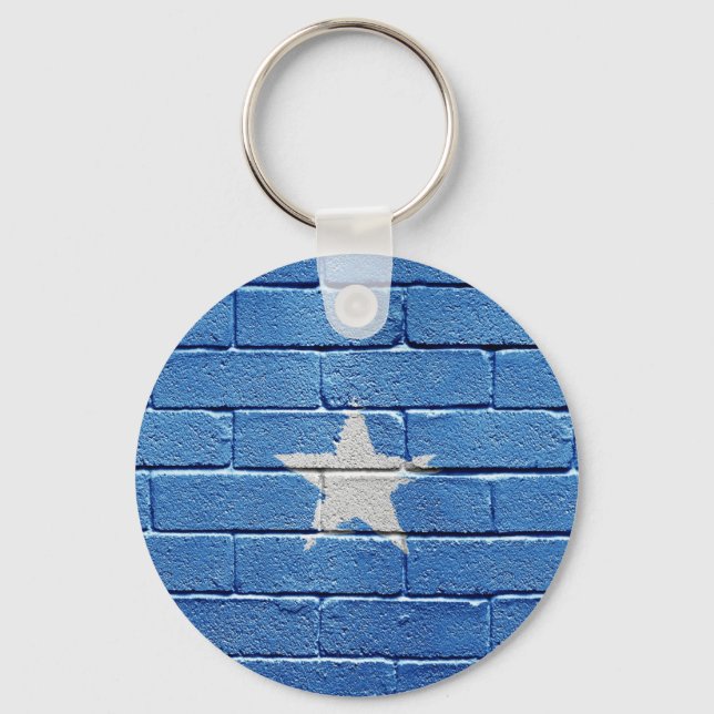 Flag of Somalia Keychain (Front)