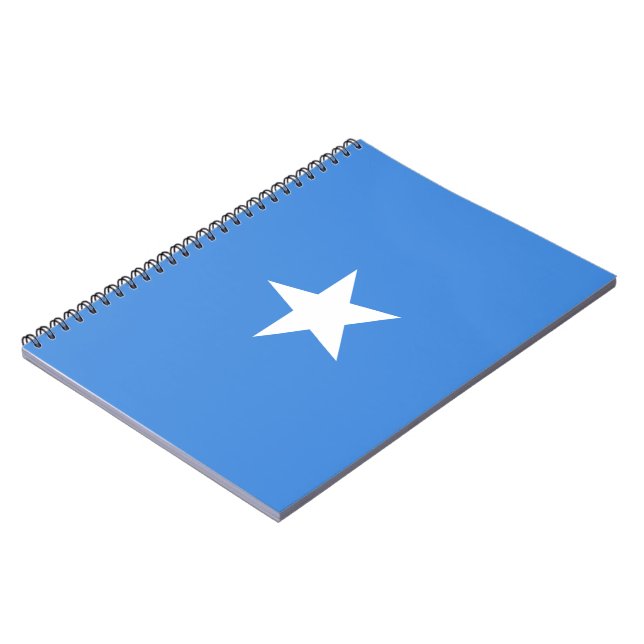 Flag of Somalia Notebook (Left Side)