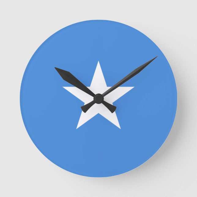 Flag of Somalia Wall Clock (Front)