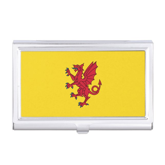 Flag of Somerset  Business Card Case (Front)