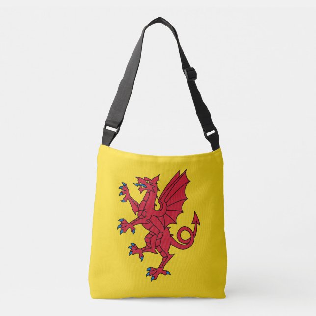 Flag of Somerset Crossbody Bag (Front)