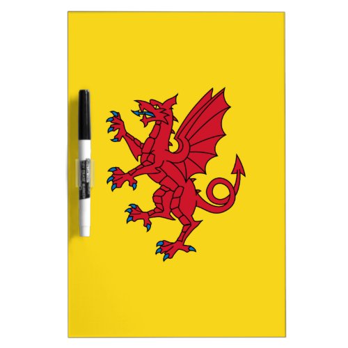 Flag of Somerset Dry Erase Board