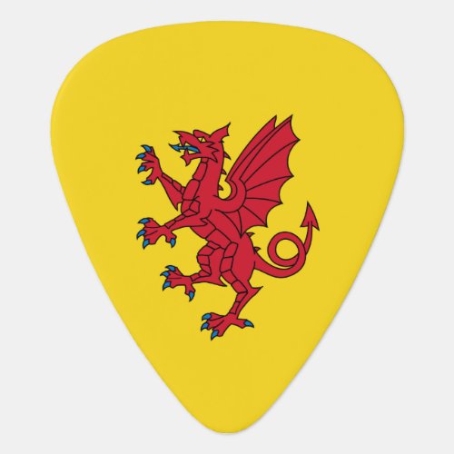 Flag of Somerset Guitar Pick