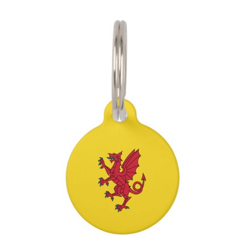 Flag of Somerset  Pet ID Tag