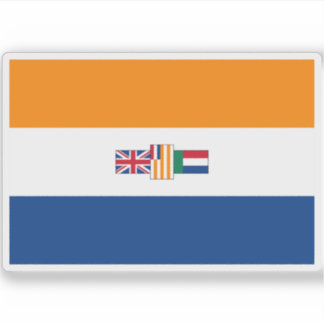 Flag of South Africa (1928-1982), Africa Sticker