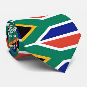 Flag of South Africa Bokke Neck Tie