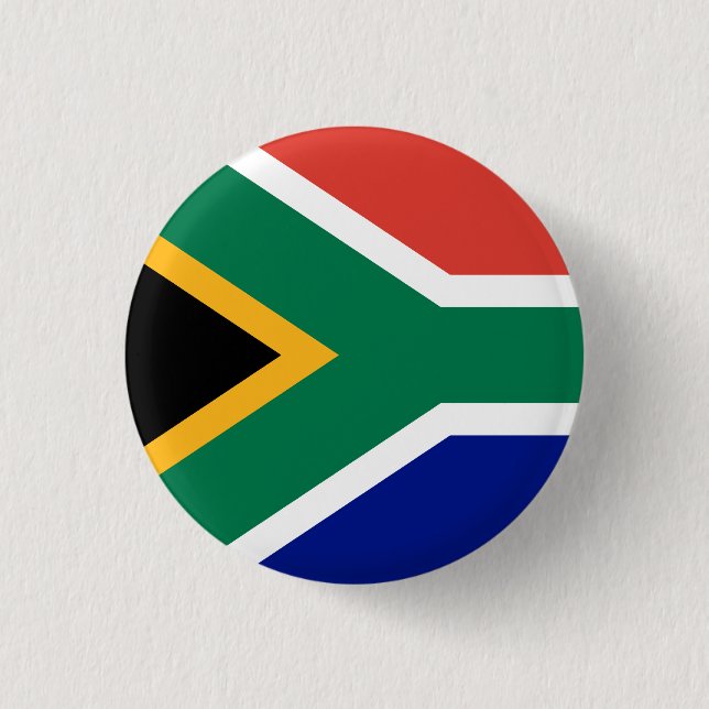 Flag of South Africa Button (Front)