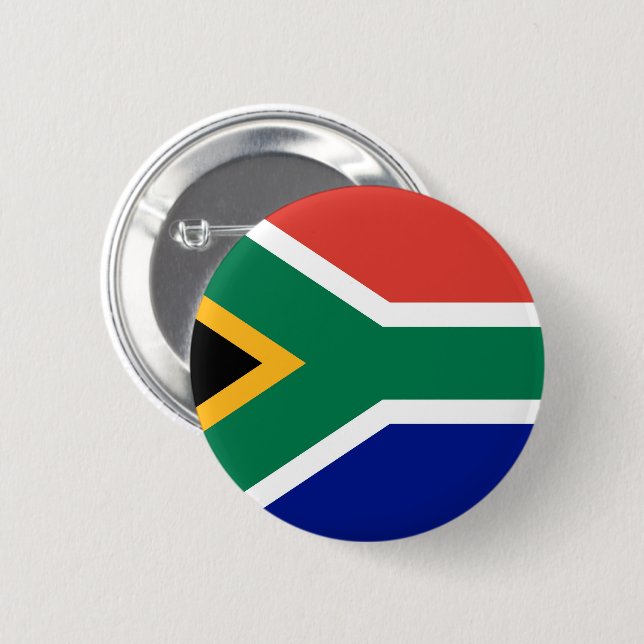 Flag of South Africa Button (Front & Back)