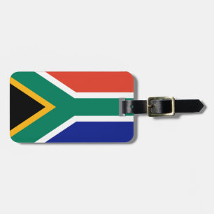Flag of South Africa Easy ID Personal Luggage Tag