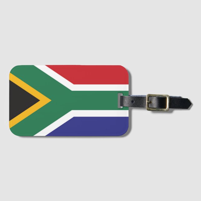 Flag of South Africa Luggage Tag (Front Horizontal)