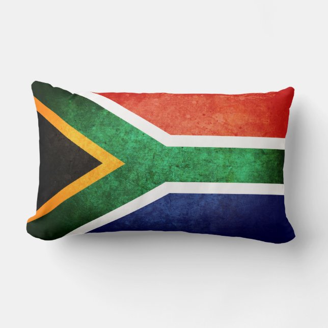 Flag of South Africa Lumbar Pillow (Front)