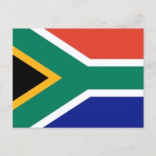 Flag of South Africa  Postcard