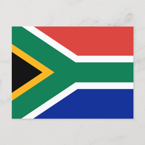 Flag of South Africa Postcard
