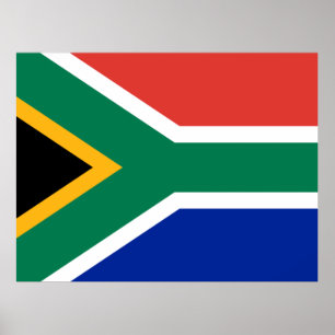 Flag of South Africa Poster