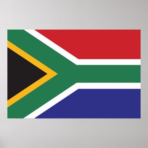 Flag of South Africa Poster