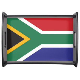 Flag of South Africa Serving Tray