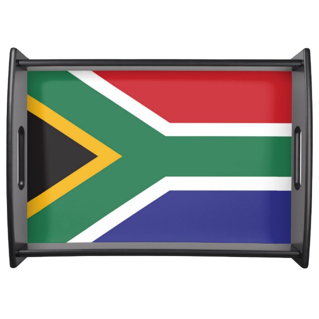 Flag of South Africa Serving Tray (Front)
