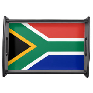 Flag of South Africa Serving Tray
