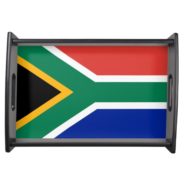 Flag of South Africa Serving Tray (Front)