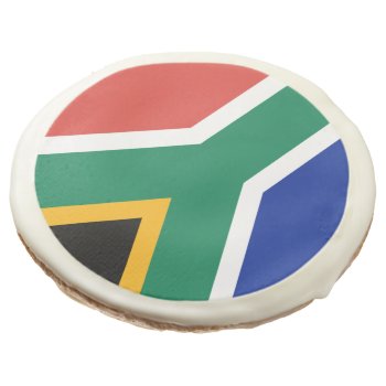 Flag Of South Africa Sugar Cookie by Alleycatshirts at Zazzle