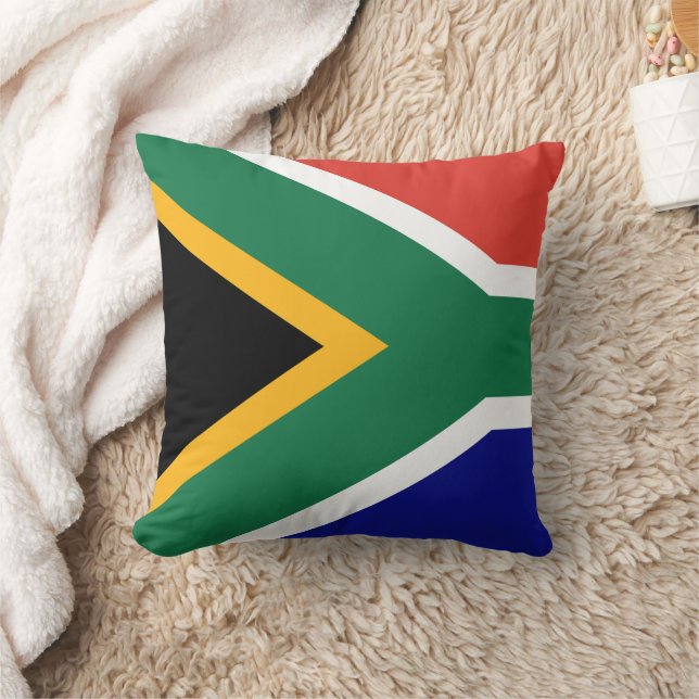 Flag of South Africa Throw Pillow (Blanket)