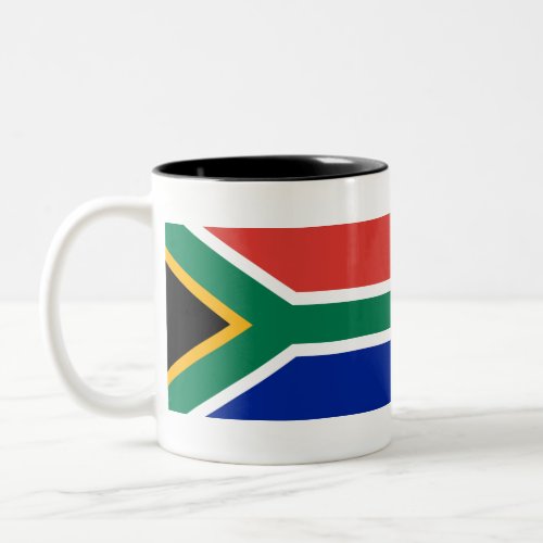 Flag of South Africa Two_Tone Coffee Mug