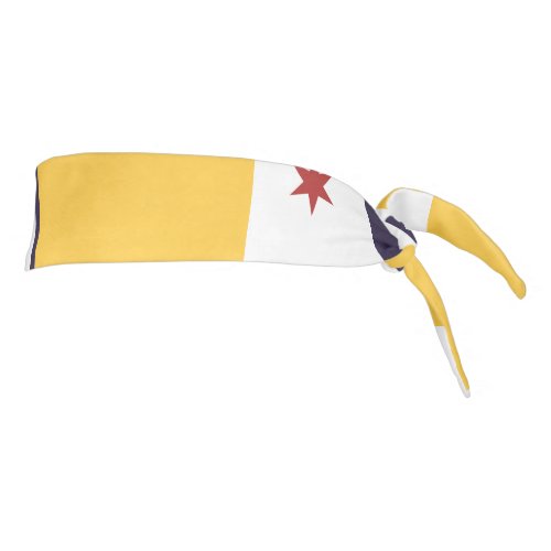  Flag of South Bend Indiana Tie Headband