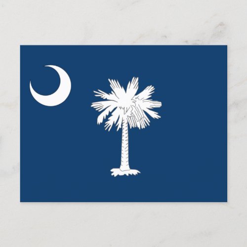 Flag of South Carolina Postcard