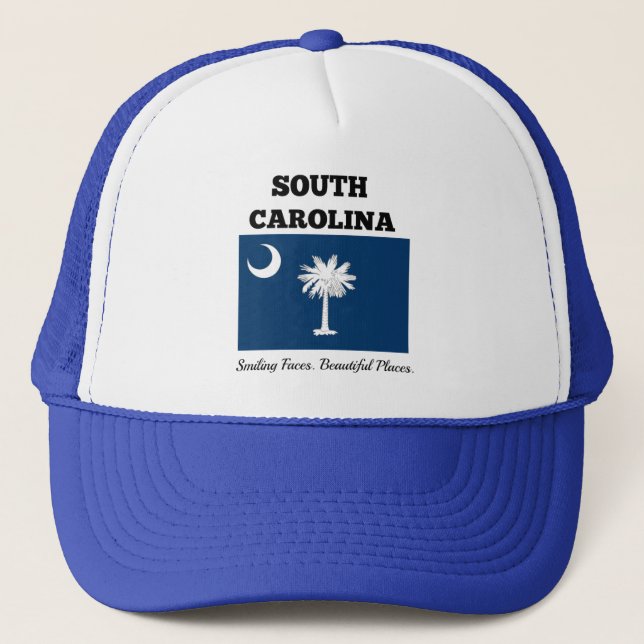 Flag of South Carolina Trucker Hat (Front)