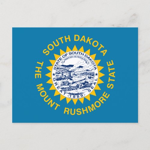 Flag of South Dakota Postcard