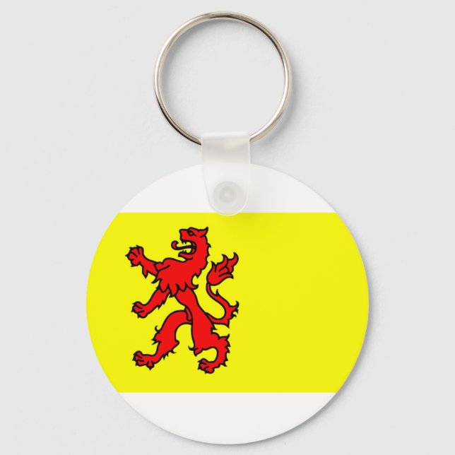 Flag of South Holland Keychain (Front)