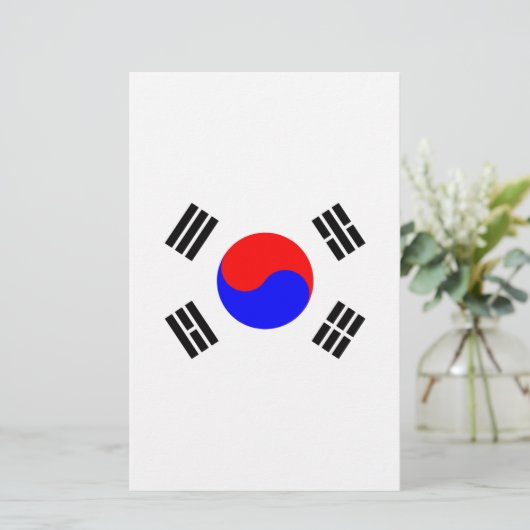 Flag of South Korea (Standing Front)