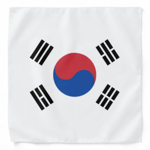 Flag of South Korea Bandana