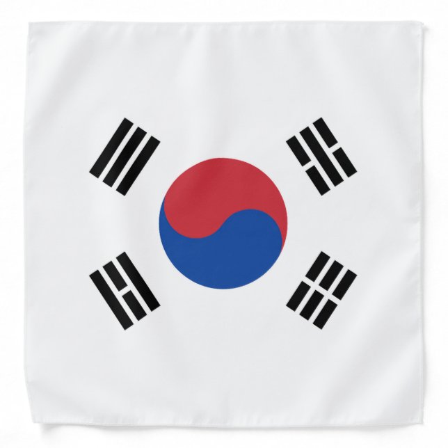 Flag of South Korea Bandana (Front)