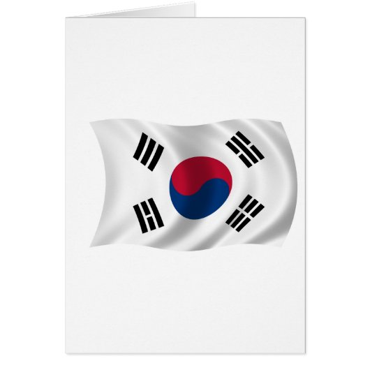 Flag of South Korea Cards (Front)