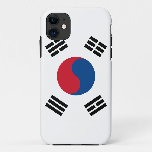 Flag of South Korea Case-Mate iPhone Case (Back)