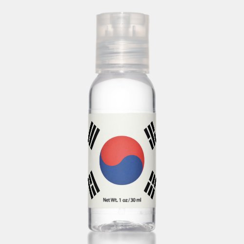 Flag of South Korea Hand Sanitizer